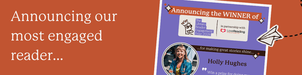 Announcing Holly Hughes — winner of The Libraro Reader Engagement Prize 2026