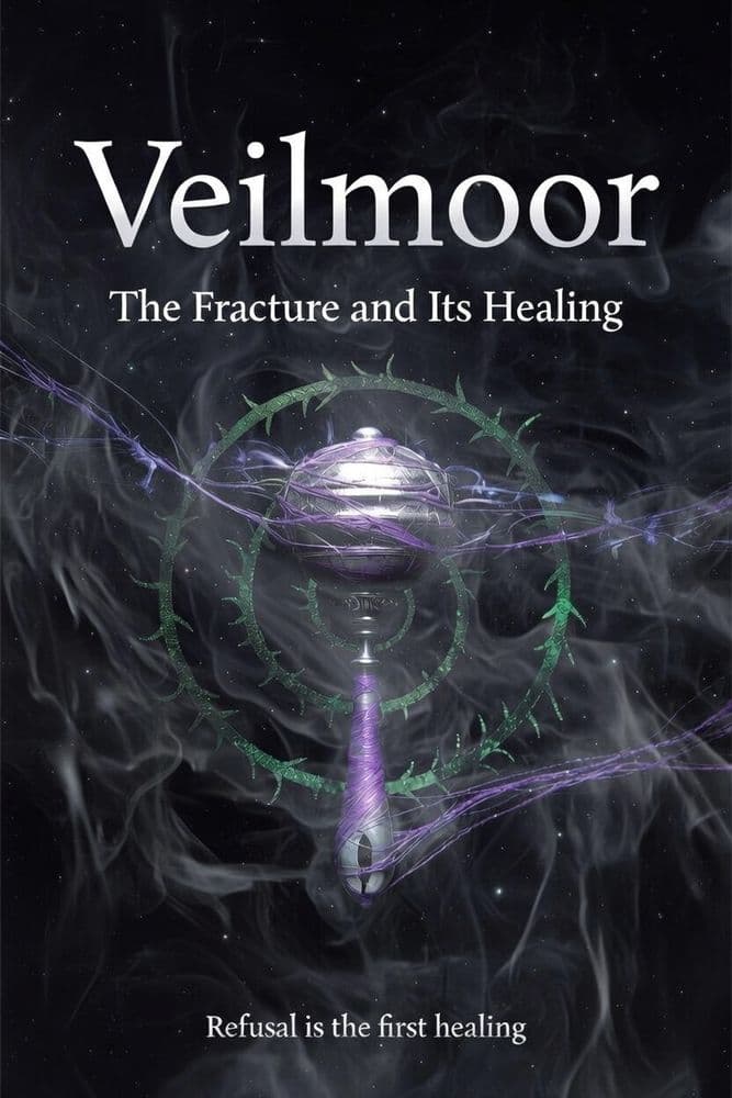 Veilmoor: The Fracture and it's healing cover