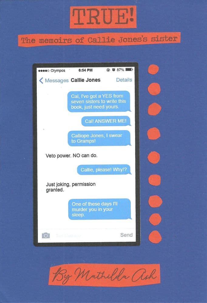 True!
The memoirs of Callie Jones's sister cover