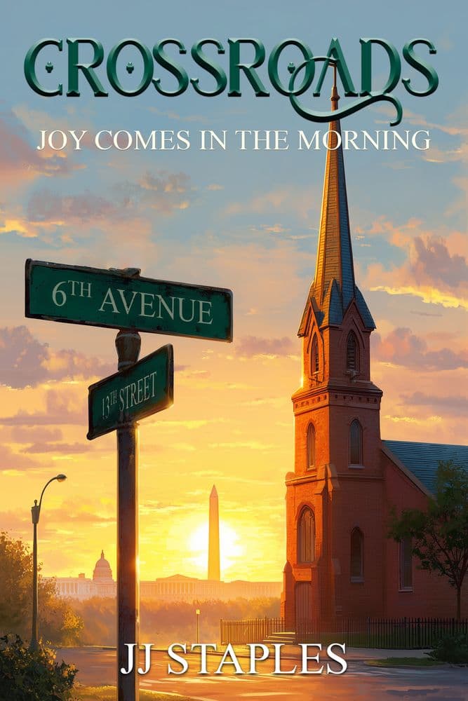 CROSSROADS
JOY COMES IN THE MORNING cover